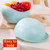 2-In-1 Plastic Sieve Fruit Bowl Plastic Clean Machine Vegetables Basin Basket Washing Filter Strainer Kitchen Tool