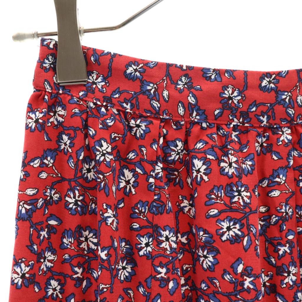 JOURNAL STANDARD Relume Floral Long Length Flare Skirt F Reddish Women Used