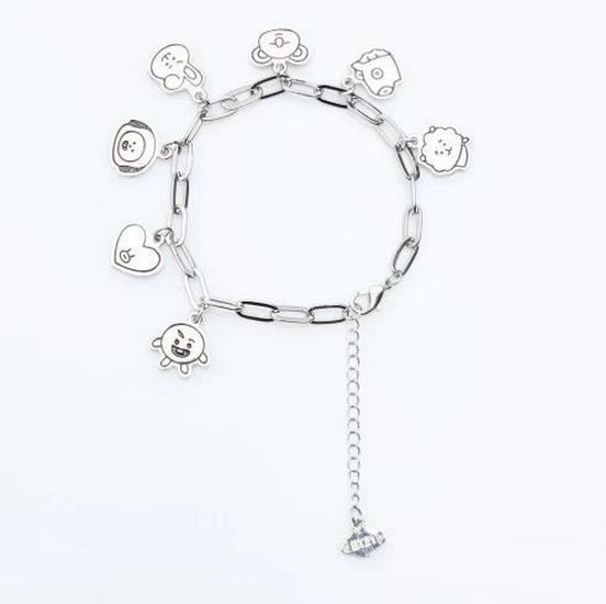 Elegant European 925 Sterling Silver Pendant Bracelet for Women