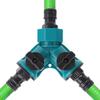 1/2 3/4 Thread 2-way Tap Hose Water Splitter Garden Tap Y Splitter Watering Fittings Adjustable Joints