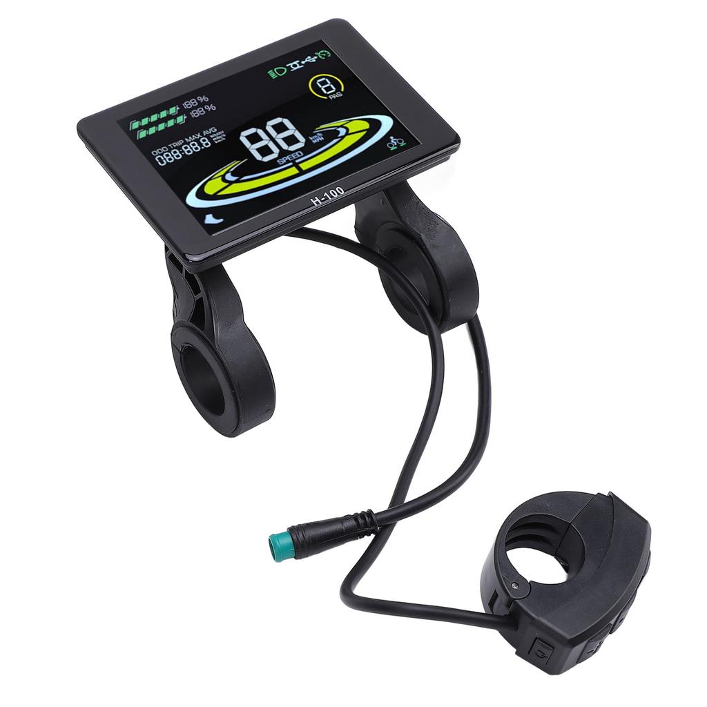 Elektroroller LCD-Display Geschwindigkeitsmesser Bildschirm 5-polige Instrumententafel mit wasserdichter Verbindung für