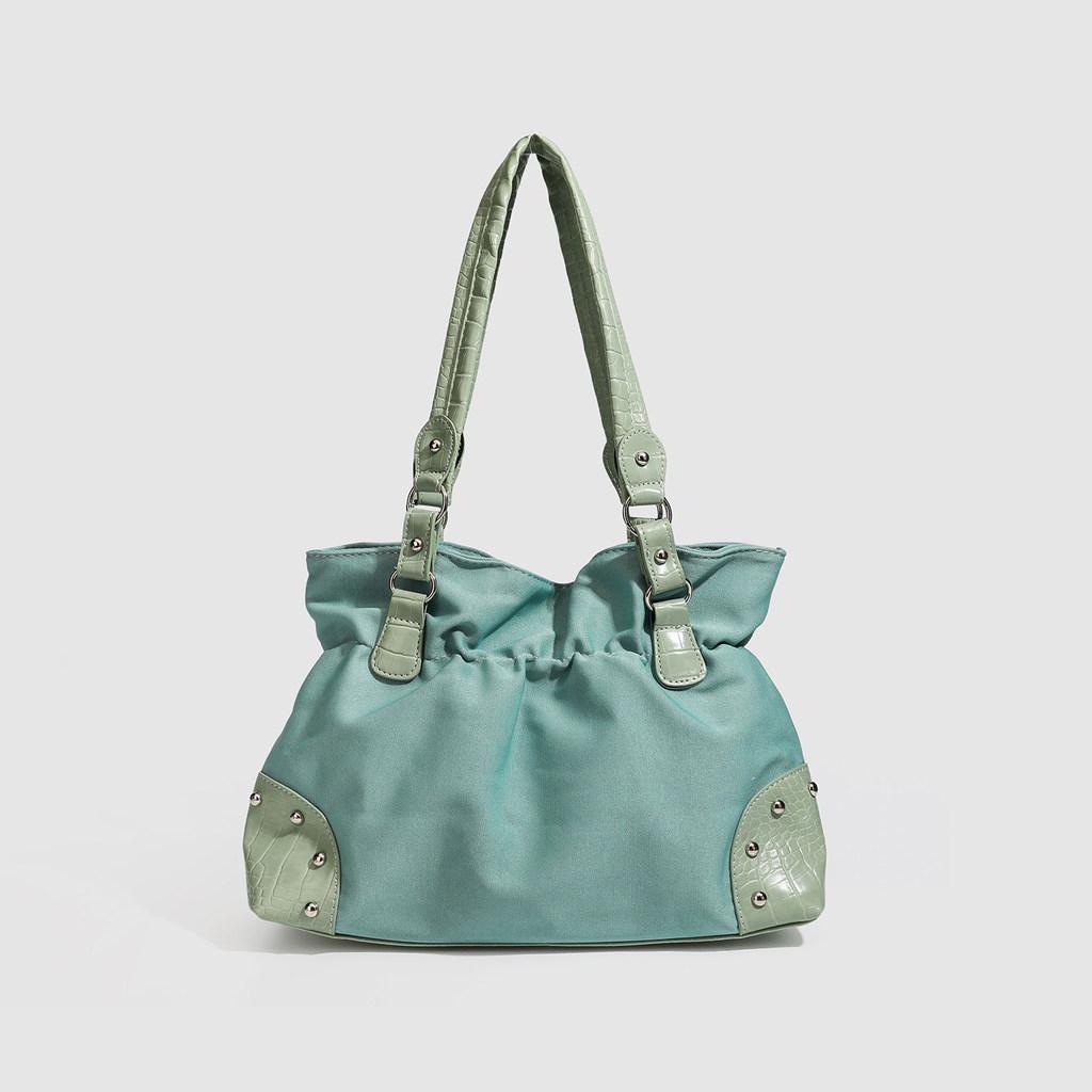 Borsa a Spalla Casual in Tessuto Poliestere con Chiusura Magnetica per Uso Quotidiano