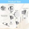Belt Clip Retractable Pen Clip Badge Reels Pen Lanyard Pull Pen Holder  Nurses Doctor