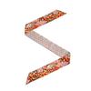 Brilliant Color Silk Scarf for Women – Trendy Light Luxury, High-End Flowing Collar Tie Decoration