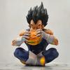 Jt Statue Son Goku Vegeta Figure Goku Eat Hamburger 15cm/5.91inch Pvc Action Figures Collection Model Toys Gifts