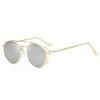Vintage Round Sunglasses for Men and Women – Classic Gothic Style Steampunk Sun Glasses with UV400 Protection