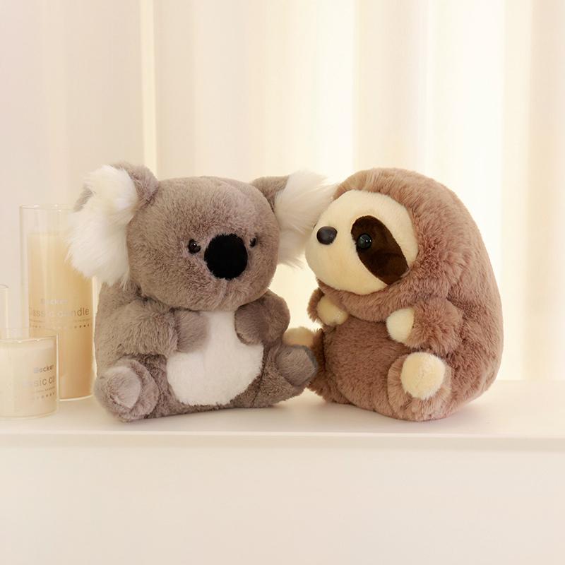 Adorable 5.5in Simulation Sloth Plush Toy anime plush - Perfect Birthday Gift for Kids & Babies! easter gift baby toys
