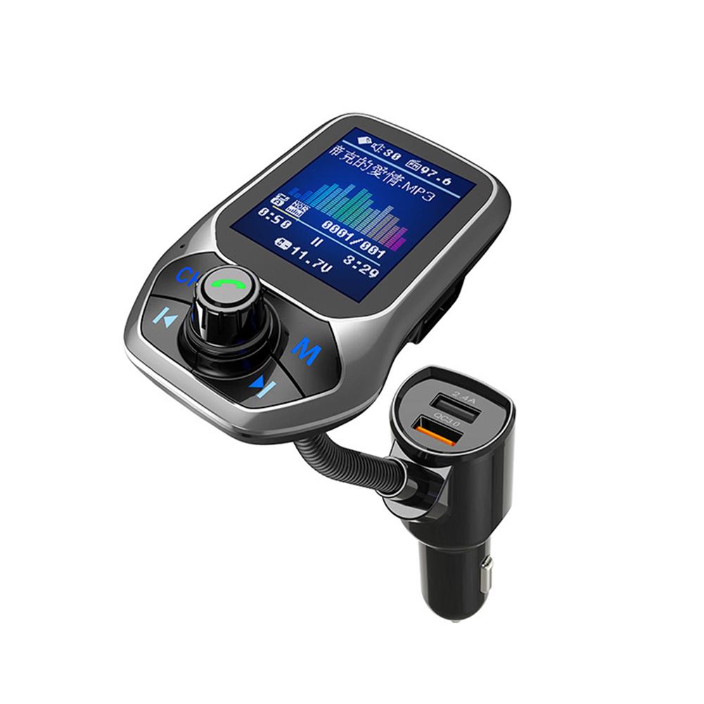 Bluetooth Music Player Car Adapter USB 3.0 Fast Charger Music FM Transmitter