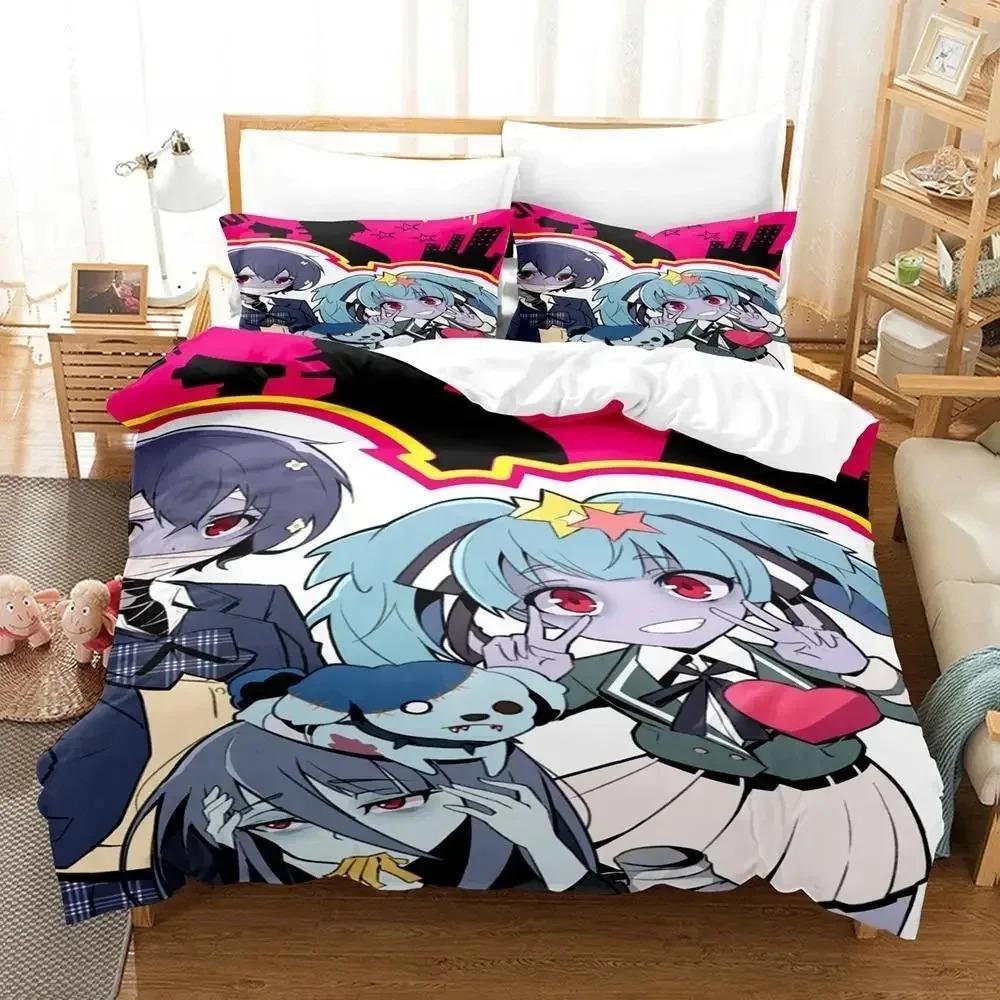 Comforter Zombie Land Saga Bedding Set Single Twin Full Queen King Size Bed Set Adult Kid Bedroom s 3D Print Bed