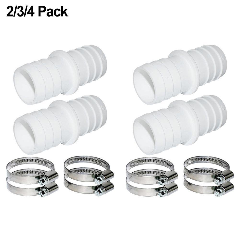 Heavy Duty Pool Hose Adapter for 38mm Outer Diameter Hoses Compatible with Sand Filter Pumps and Pool Vacuum Cleaners