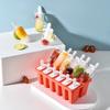 Ice Cream Molds Frozen Ice Cubes Mold Popsicle Maker Homemade Freezer Lolly Mould with Free Sticks Kitchen Popsicle Stick Mold