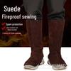 Pure Cowhide Welding Leg and Foot Protector - Anti-Scald Labor Protection Sleeve