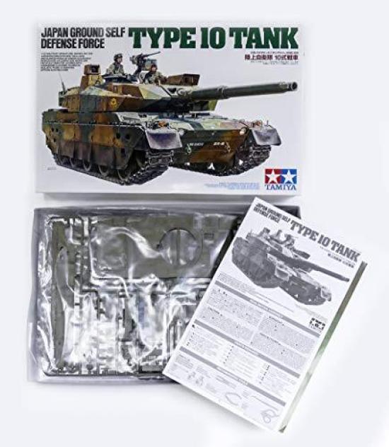 Tamiya Military Miniature Series 329 Japan Ground Force Type 10 Tank Plastic Model Kit 35329 1/35 No. Self-Defense