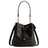 Rowan 21 Classic Print Coated Canvas Tote Bag Small Women Tote Bags Brown CDY21-IMBRN