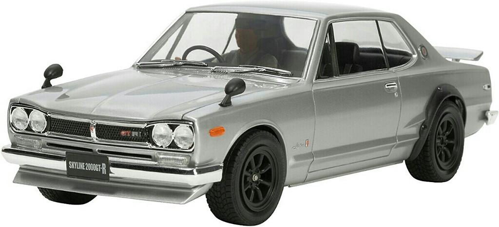 Completely Tamiya Nissan Skyline Street Custom Etching Parts Plastic Model Kit "Brand New, Shrink-Packed, Unopened" 1/24 2000GT-R