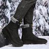 Winter Men's High-top Snow Boots Outdoor Warm Plush Shoes Plus Size 39-47