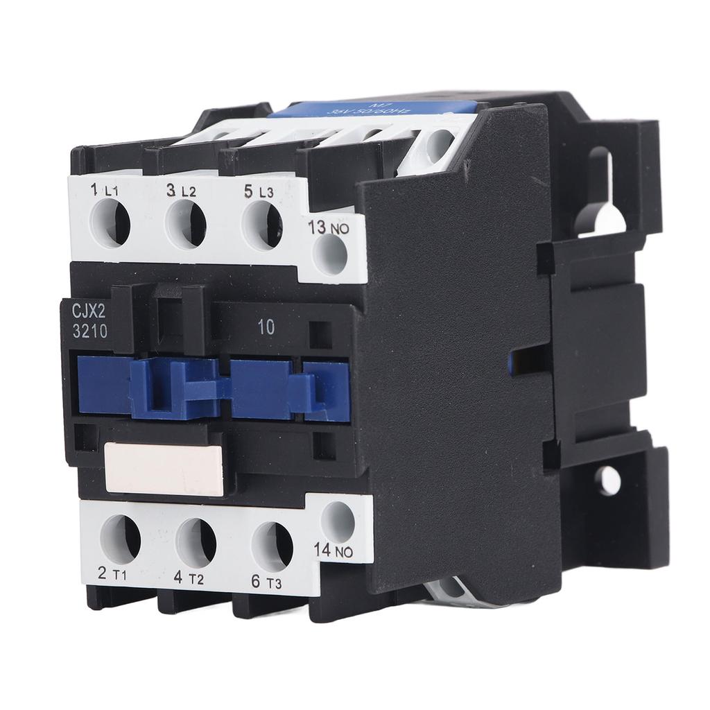 Contact electric AC 32A 3 poli 3 faze contact argint normal deschis șină DIN contactor electric 36V