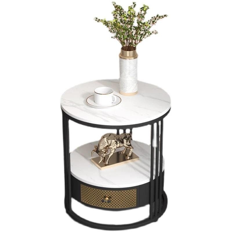 Round Center Modern Coffee Table Outdoor Lounge Center Luxury Room Tables Auxiliary  Household Items