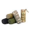 Taktische Wasserflaschentasche für den Außenbereich 10x25cm Multifunktionales Wander- und Fahrradzubehör Camouflage Molle