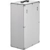Cell Phone Storage Cabinet, 36 Slots, Aluminum Alloy Pocket Chart Storage Locker Box w/ Portable Handle, Key Lock & Handwritten Tags, Wall Mounted for