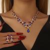 Elegant Pearl Necklace & Earring Set for Women: Luxury Bridal Jewelry
