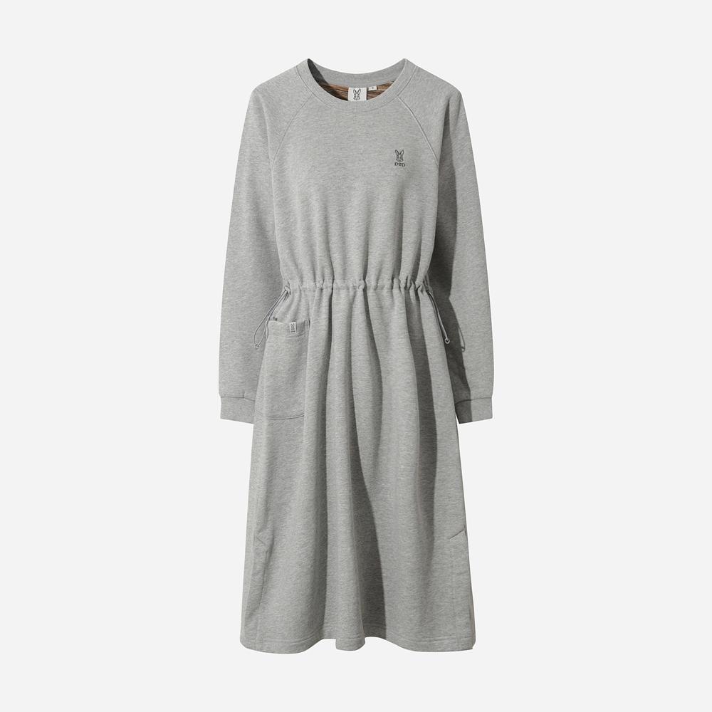 Diodi Women'S Triple Color Dress (Melange Grey Standard)