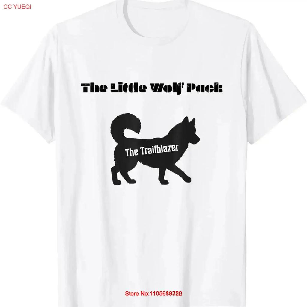 Custom Family Matching Tee Little Wolf Pack The Trail Blazer T Shirt Vintage Soft Comfortable Stretched Vintage