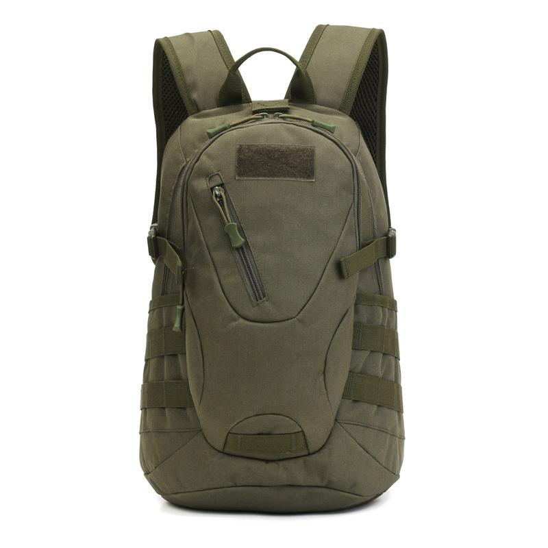 Mochila táctica de 20 litros para acampar, senderismo, camuflaje, para hombre, viajes, montañismo, deportes al aire libre, bandolera con puerto USB para la escuela.