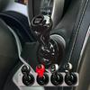 Metal Car One Button Start Lever Decor Cover Universal Push Start Switch Rocker Styling Trim For Vehicle Interior Modification