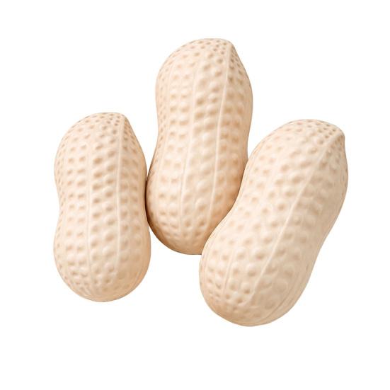 1/2/3 Peças Brinquedo Falso de Amendoim para Alívio do Estresse, Brinquedo de Aperto de Amendoim Gigante de Subida Lenta, Bola Anti-Estresse de Relaxamento Fidget Toy para Crianças Adultos