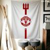 Manchester United Wandteppich Ästhetischer Wandbehang Gedruckter Stoffdecke Dekorative Wandteppiche für Schlafzimmer Wohnzimmer Heimdekoration