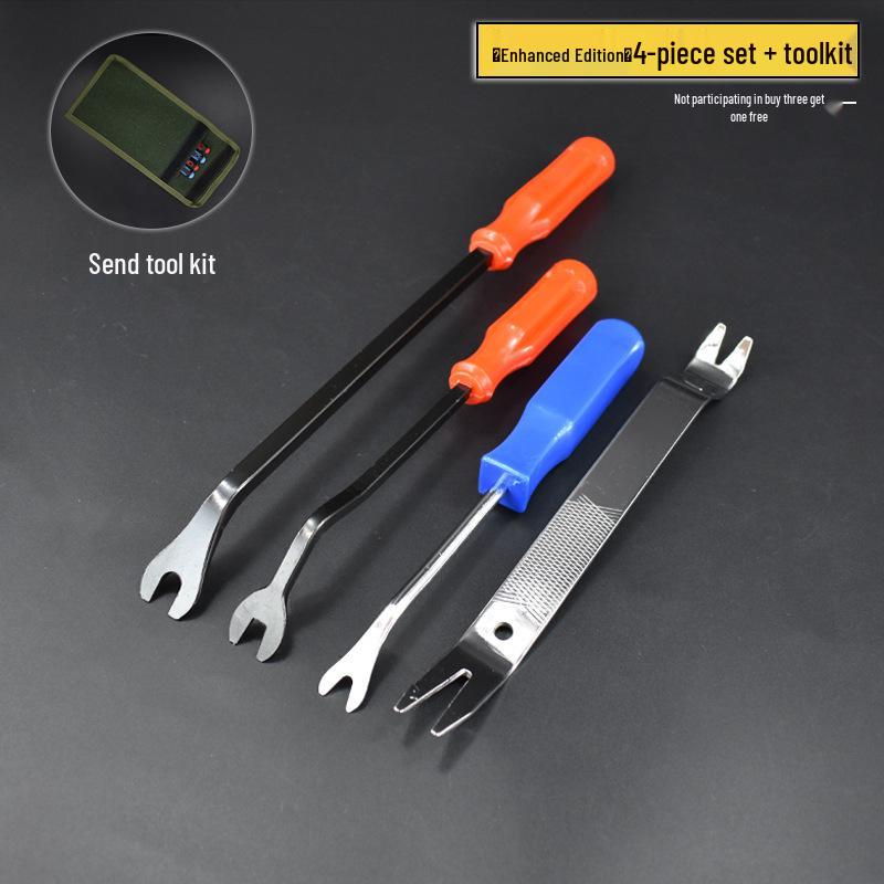 Stainless Steel Pry Bar Car Disassembly Tool for Audio, Door Panel, Console, and Mirror