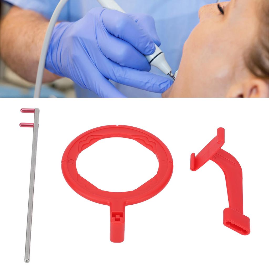 Dental X Ray Film Positioner Holder Professional Intra Oral X Ray Film Positioning System Kit Red