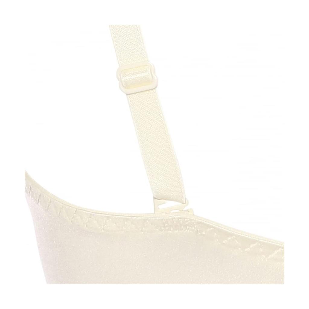 BY Dream Bra Deep V BH Shorts Set Gänseblümchenspitze M015 D75M Größe [AMOSTYLE Triumph] & (Weiß)