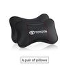 Car Headrest Neck Pillow Seat Belt Shoulder Pads For Toyota Camry Auris Corolla Yaris Aygo RAV4 Prius Hilux Avensis Land Cruiser