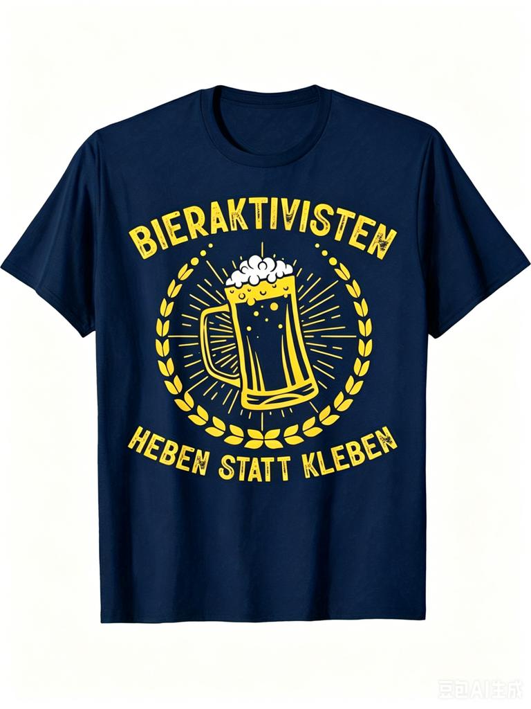 Unisexs Beer Lover Funny Tshirt Short Sleeve Street Fun Retro Print Summer Outdoor Sports Leisure Comfortable 100 Cotton Fabric