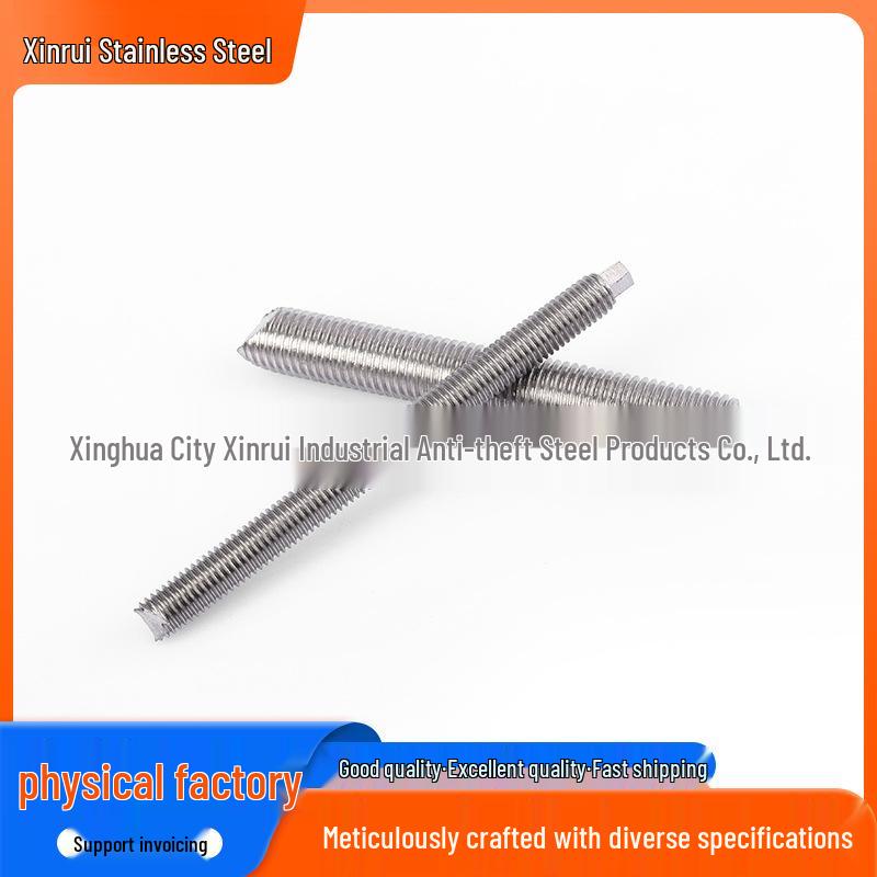 304 Stainless Steel Chemical Anchor Bolt with Complete Specifications