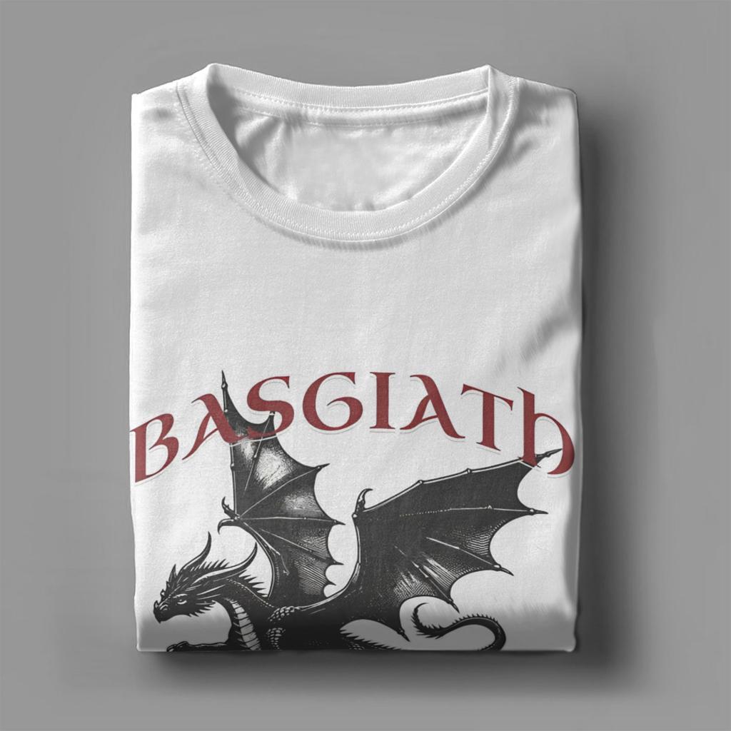 Basgiath War College Movie T Shirts for Men Women Cotton Funny T-Shirt Round Neck  Tees Short Sleeve Tops Adult