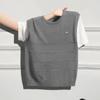 Women's Ice Silk Color Block Short Sleeve Knit T-shirt