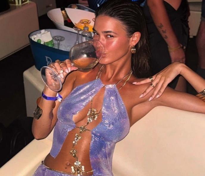 

Платье мини без спины с пайетками и металлическим принтом для вечеринки горячих девушек L