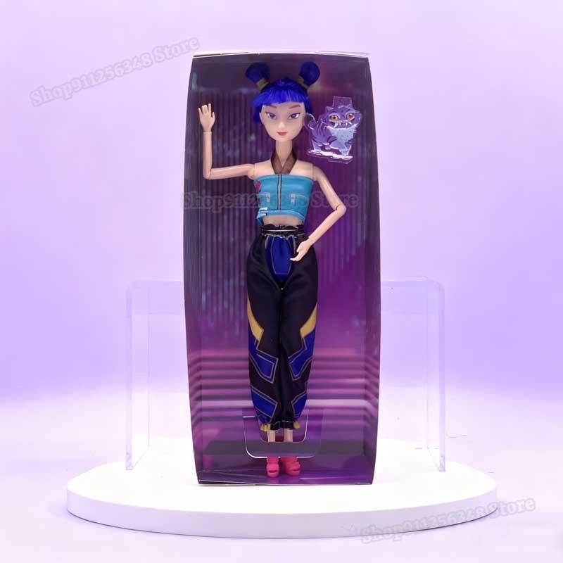 Cartoon Anime K-pop Demon Hunters Doll Kawaii Vinyl Toys Rumi Mira Zoey Action Figures Fans Ornaments Christmas Room Decoration