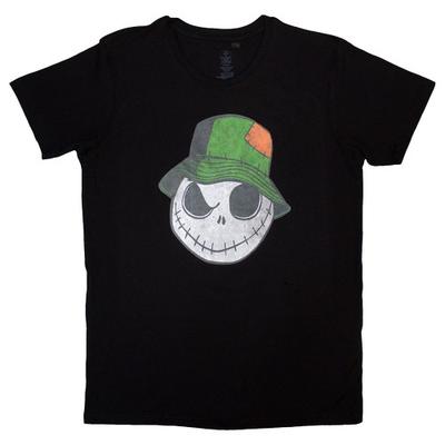 The Nightmare Before Christmas Unisex Adult Jack Hat T-Shirt