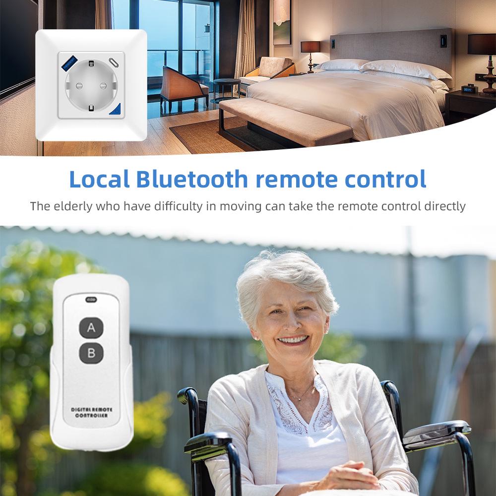 EU Wireless WiFi Smart Socket with Alexa Voice Control & USB Fast Charging