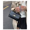 IELGY Ladies Messenger Bag Diamond Chain Summer Shoulder Small Square Bag