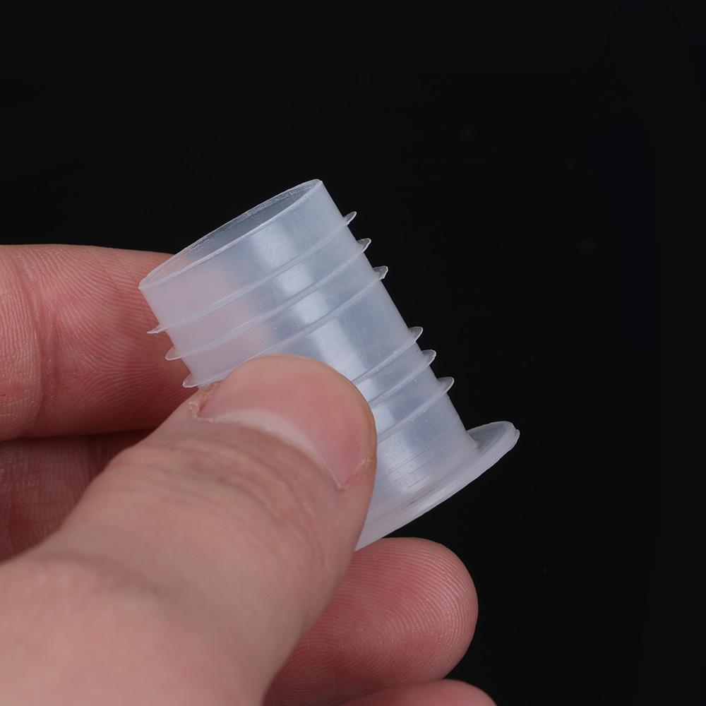 10Pcs/set New White Plastic Wine Stopper Replacement PE Bottle Sealer Caps Plug Glass Saver Sealer Plug Kitchen Bar Tool