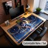 Custom Name Extended Mouse Pad,Sailor Moon Gaming Desk Mat For Home Office Desktop Decor