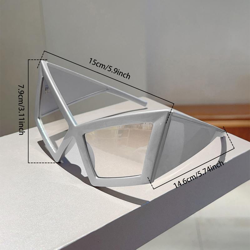 Oversized Cat Eye Sunglasses Women New Fashion Multi-color Hip-hop Sun Glasses Trendy Brand Design Beach Vacation Shades