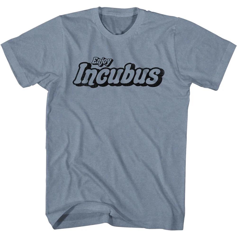 Incubus - Enjoy Inubus Logo - American Classics - Heather Blue Short Sleev 160
