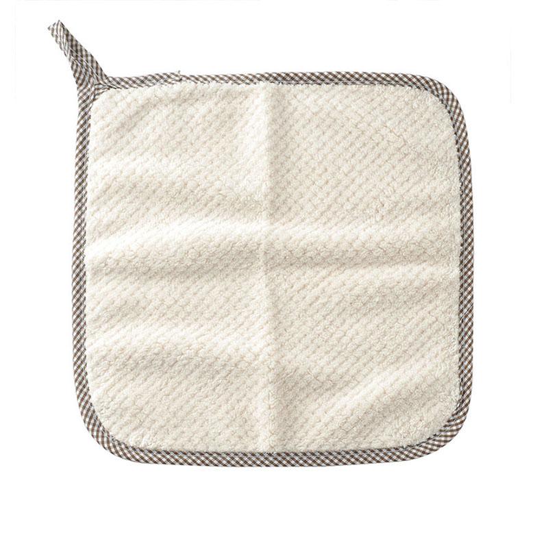 8pc Kitchen Anti-grease Wiping Rags Efficient Super Absorbent Microfiber Cleaning Cloth Home Washing Dish Kitchen Cleaning Towel