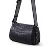 All match Autumn and Winter New Trendy Leather Shoulder Bag Fashionable Wide Shoulder Strap Casual Crossbody Bag